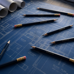 Hard Lead Technical Pencil 2H